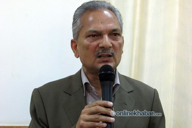 Indian blockade gave this government a new lease of life, says Baburam Bhattarai