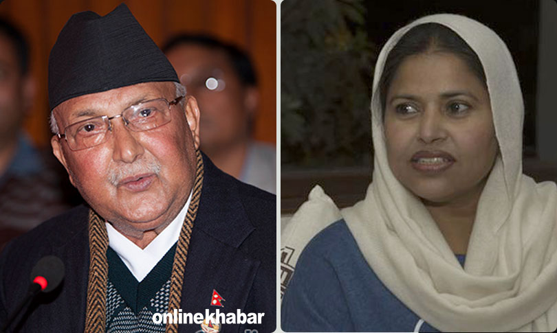 International outcry as Nepal PM Oli takes Mohana Ansari to task over her Geneva remarks