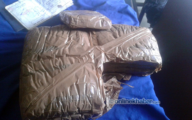 One arrested in Kathmandu with 3.5 kilogram hashish