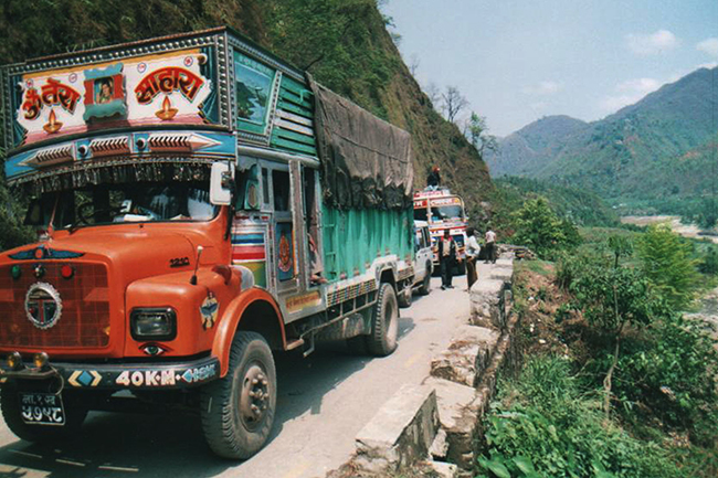 Landslides at Kali Khola shut Narayangadh-Mugling road