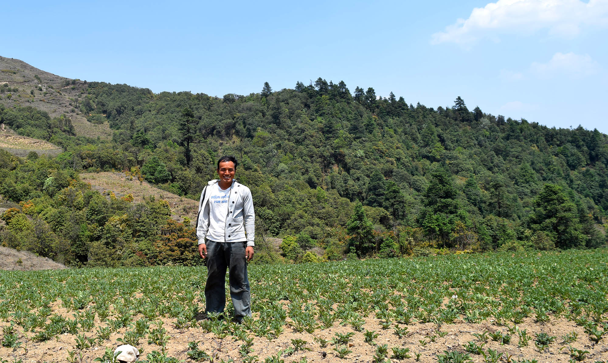 chiraito farmer in nepal