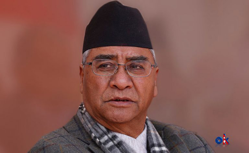 Nepali Congress chief Deuba off to Singapore