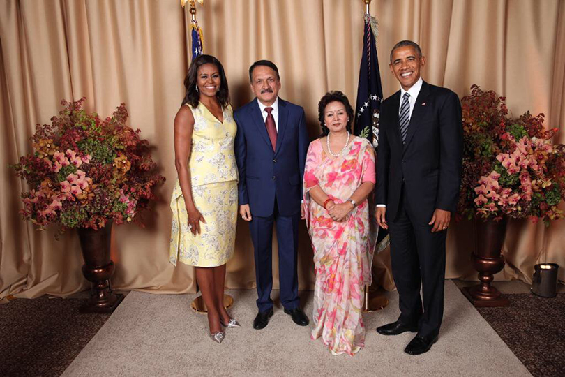 Nepal’s foreign minister Mahat meets Obama in New York