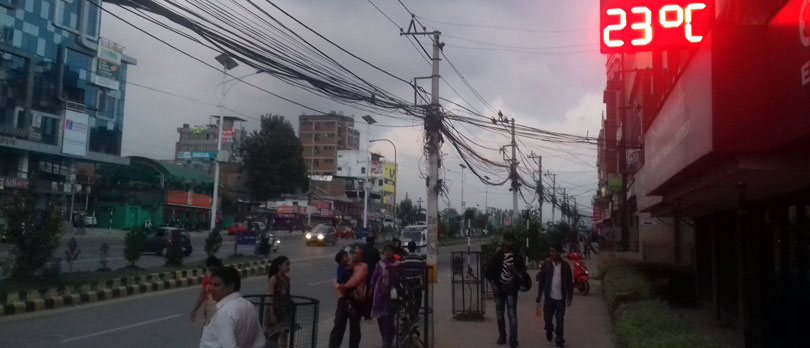 Mercury falls across Nepal as monsoon clouds recede