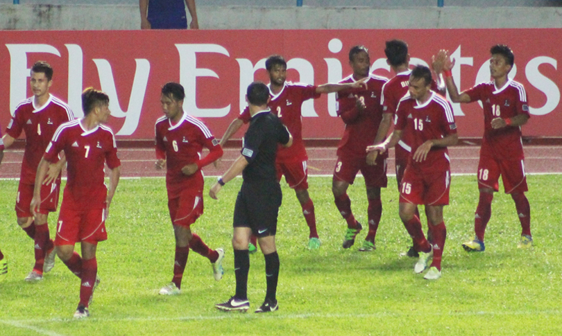 AFC Solidarity Cup: Goalie Kiran Chemjong’s heroics sends Nepal to final