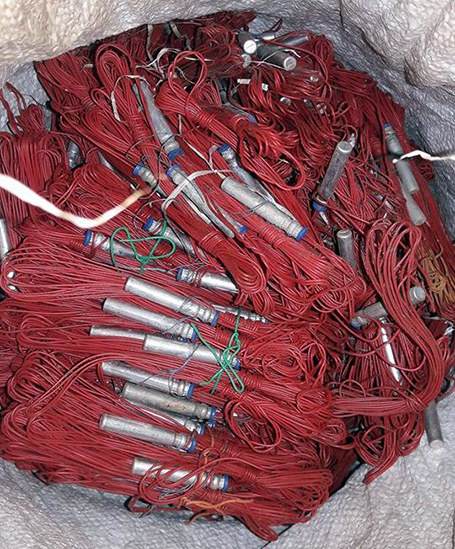 Two sacks full of detonators found at Gorkha jungle, further probe on