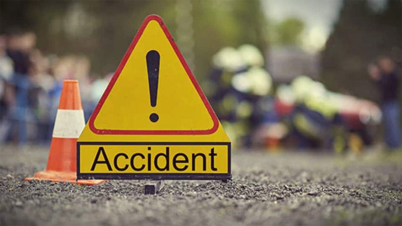 road accident hit and run suv accident bus accident - truck-bus collision