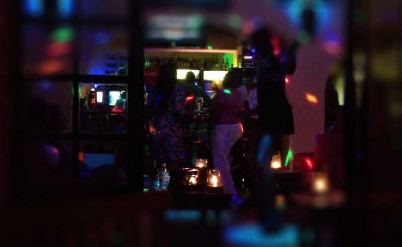 File: A dance bar in Kathmandu