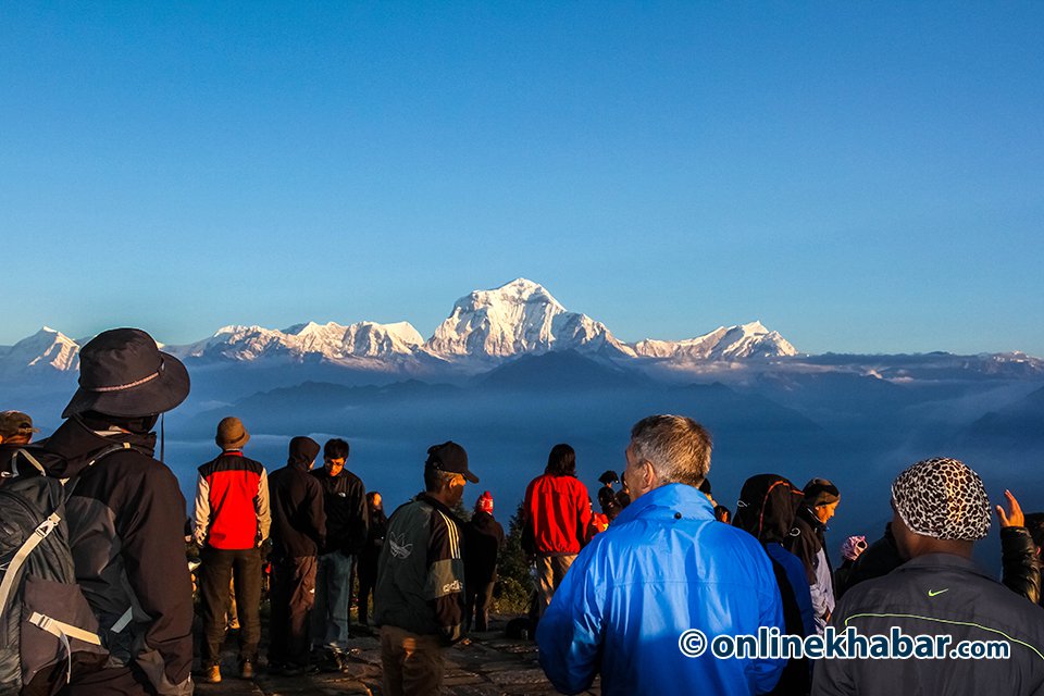 foreign tourists Visit Nepal Decade