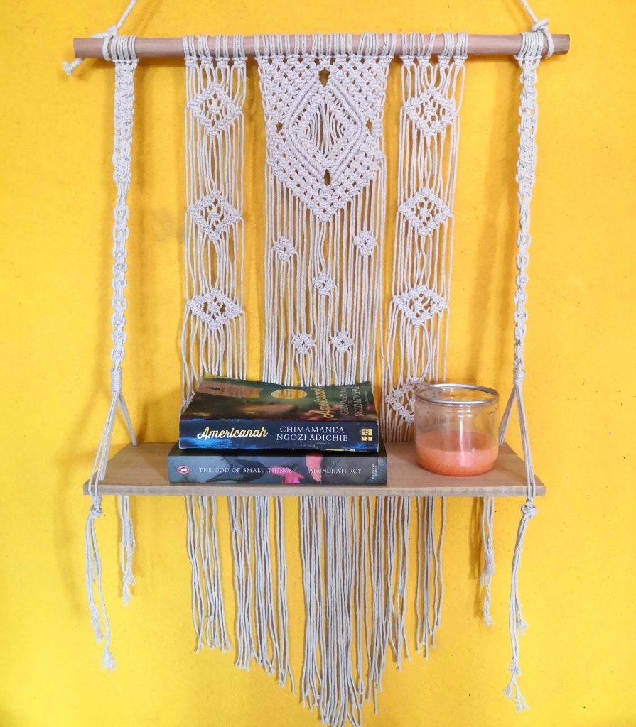 Macrame Laced wall hangers. Photo: Macrame Laced.