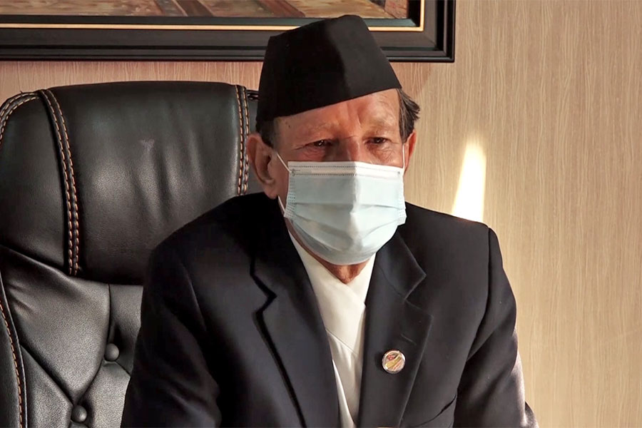 File: Nepal's foreign affairs minister Narayan Khadka