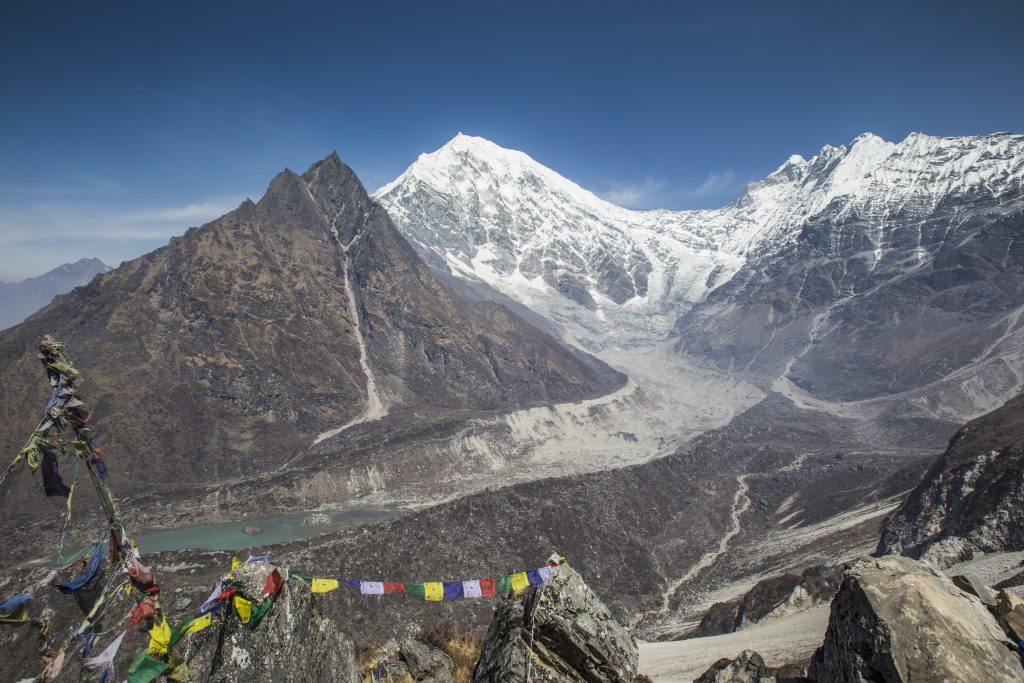 Nepal mountain ecosystem _ Lirung glacier