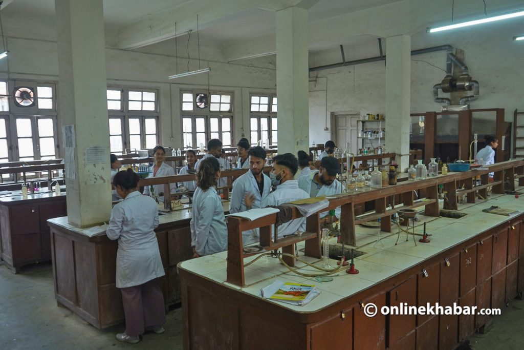 Practical lab of ASCOL.
Tribhuvan University