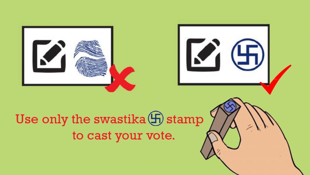 avoid invalid votes on November 20 elections