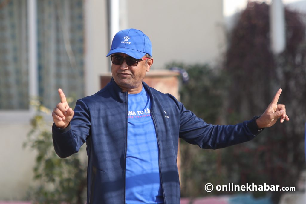 Newly appointed Nepal cricket head coach Monty Desai. Photo: Chandra Bahadur Ale