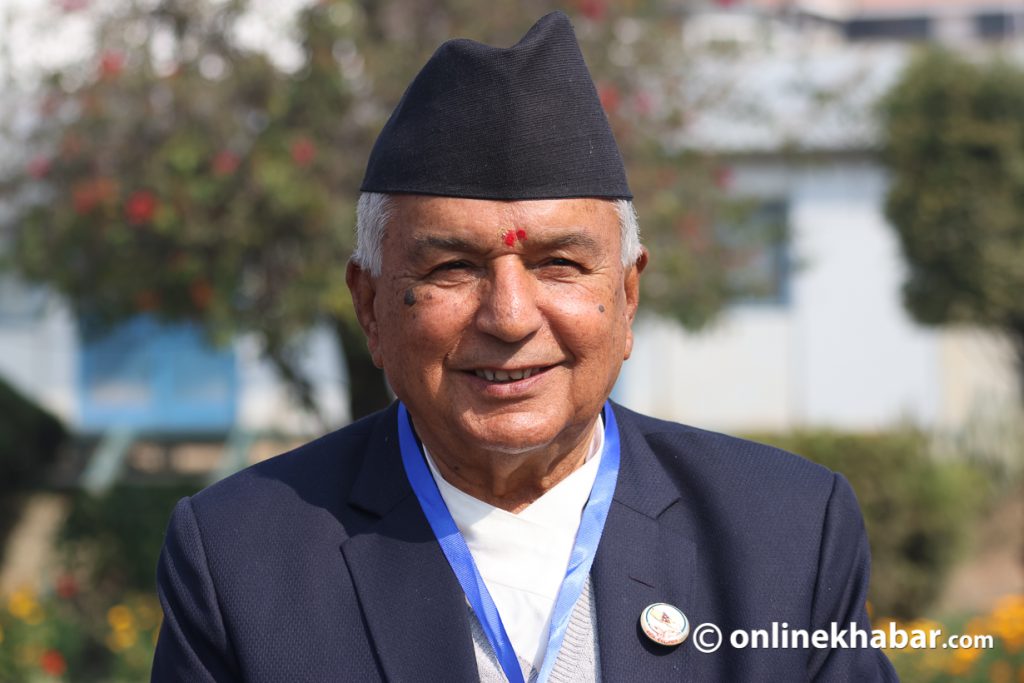 Ram Chandra Paudel has been elected the president of Nepal on Thursday, March 9, 2023. Photo: Aryan Dhimal