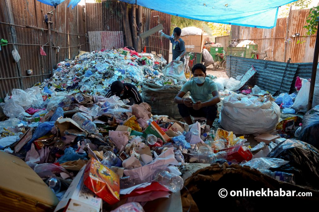 Waste in Singhadarbar