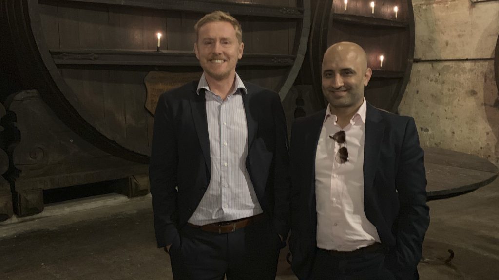 L-R: AI and data science experts Mark Parsons and Gagan Sharma. Photo: Suraj Pandey