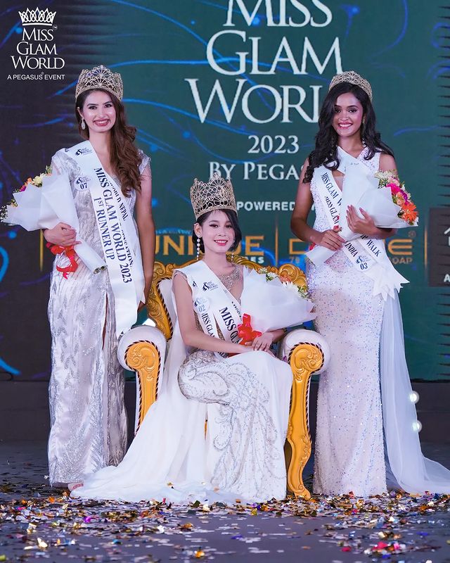 aayush pyakurel and other winners miss glam world 2023