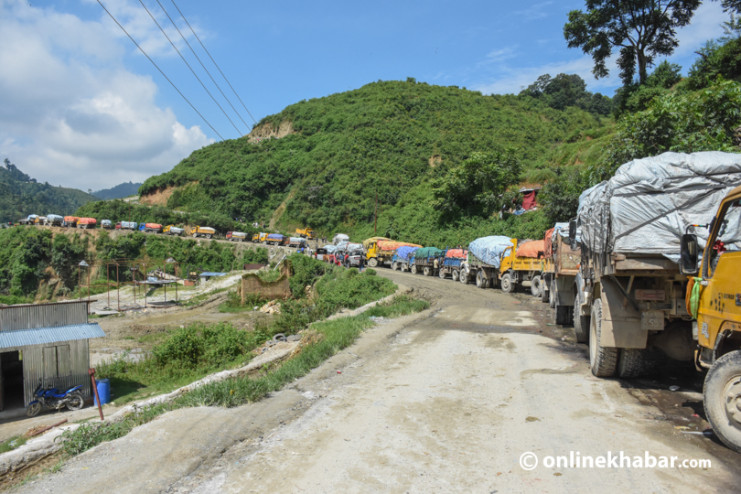 Bancharedanda - sisdol - landfill - waste disposal trucks 