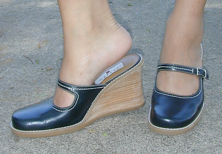 Mules_maryjane_black_wedge-heel types of heels