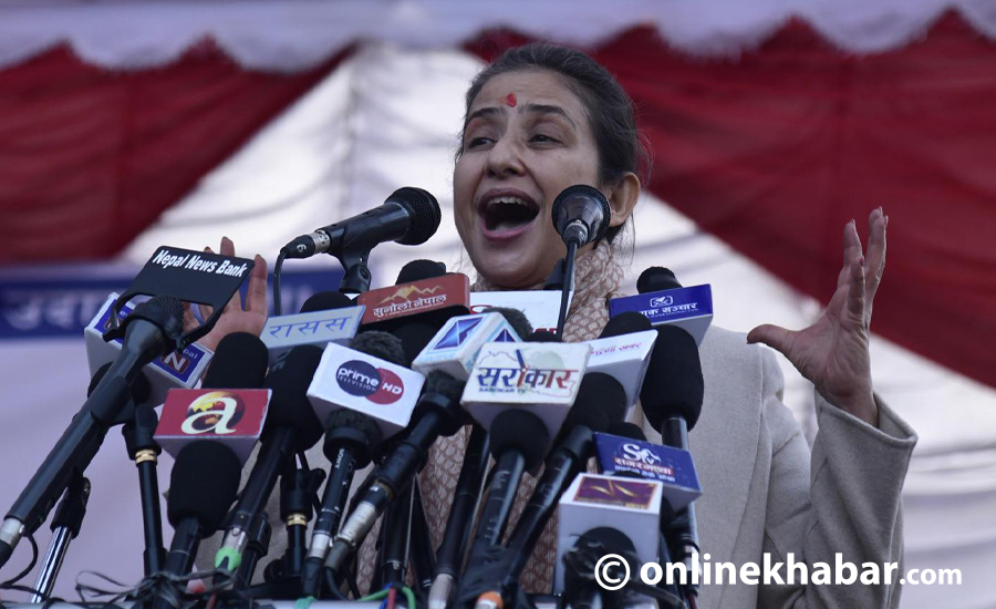 Manisha Koirala's political stance has been a subject of questioning and discussion.