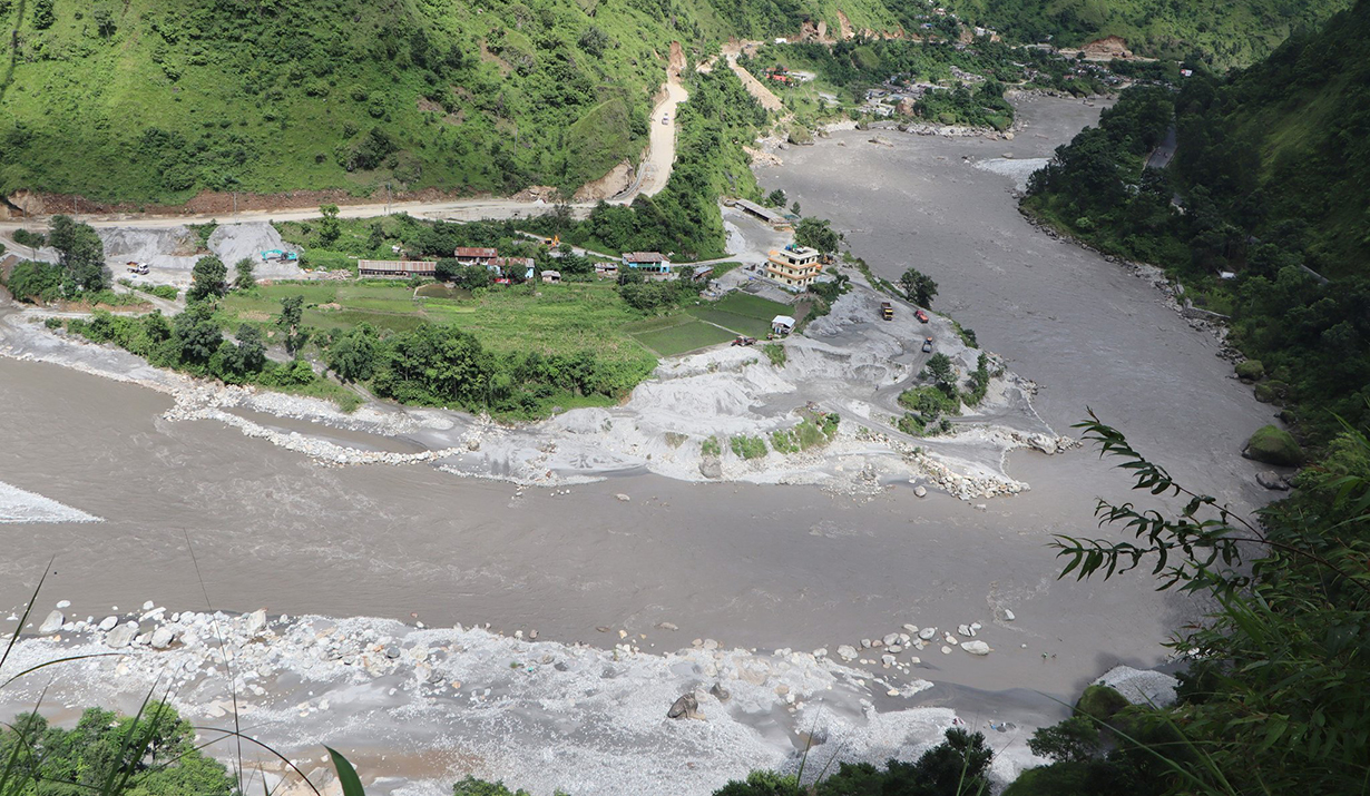 illegal crushers and mining near river shores