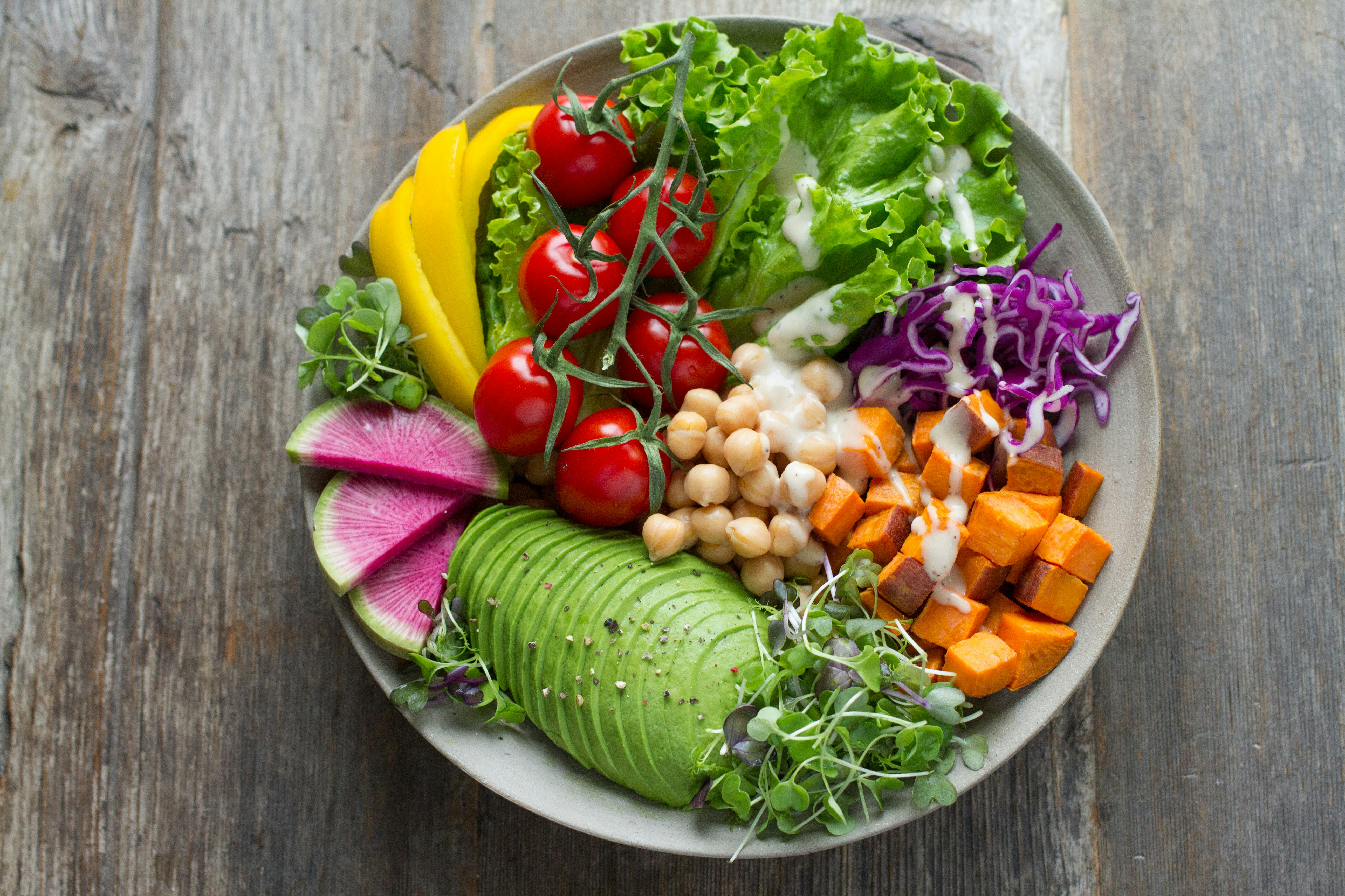 Healthy food - salad