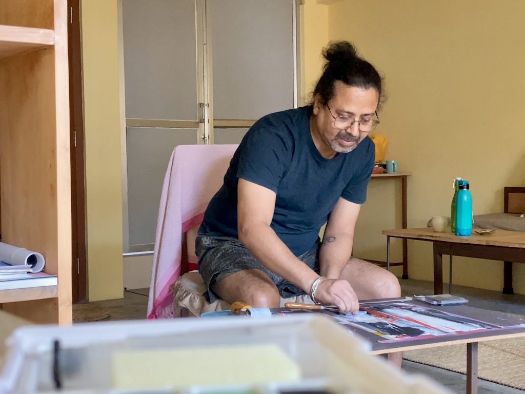 Indian artist Lalit Mohan Singh unveils solo exhibition at Artudio