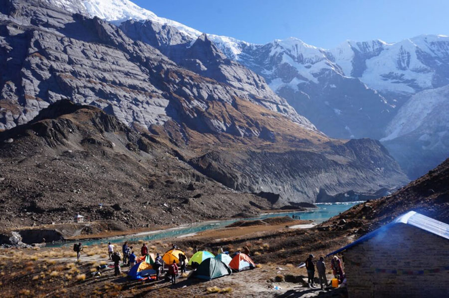 Floods and landslides damage Annapurna trekking route, tourists urged to stay alert
