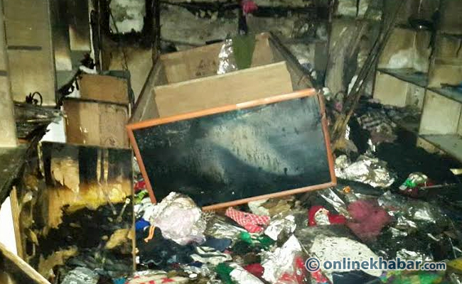 Property worth Rs 70 lakh gutted in Birtamod Bazaar