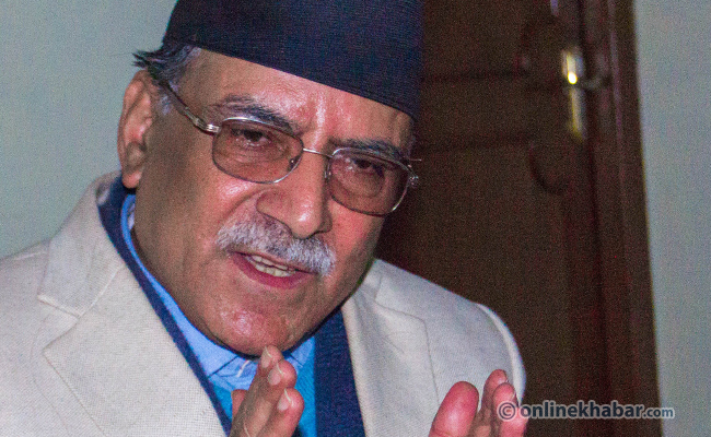 Rainbow coalition will replace Oli government: Prachanda