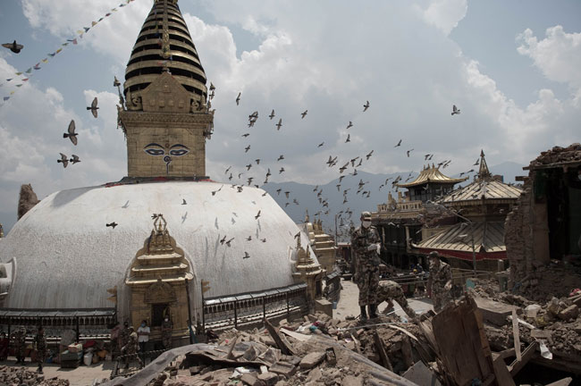 Swoyambhu-after-Earthquake