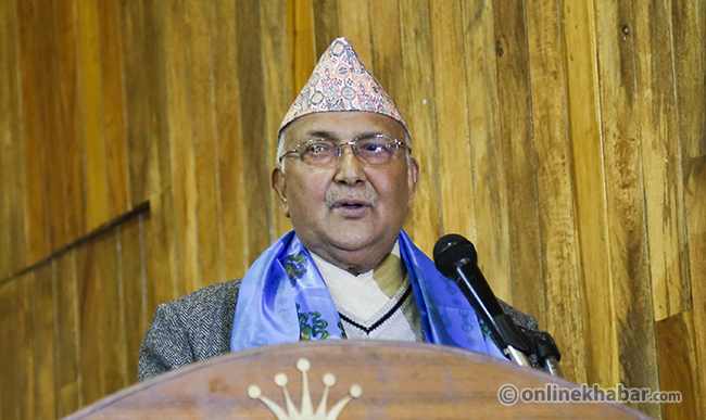 KP-oli-press-chautari-Nepal