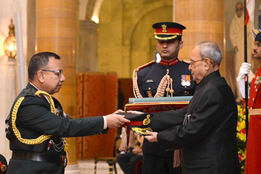 CoAS Chhetri receives Indian Army’s honorary title