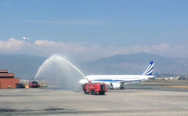 Himalaya Airlines’ Airbus arrives