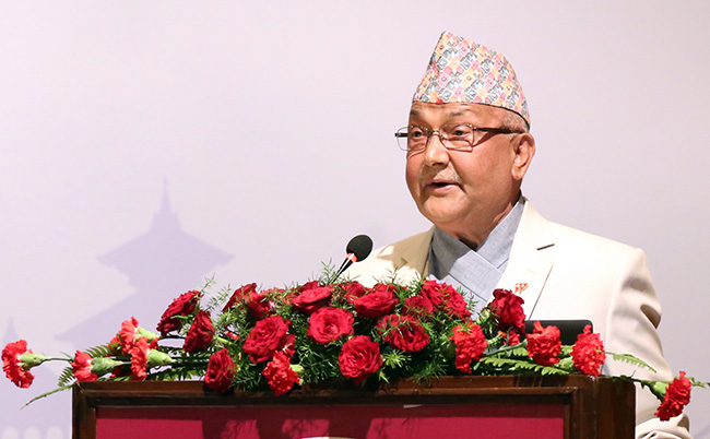 Load-shedding will be history in a year, sufficient power for every Nepali within two years: PM Oli