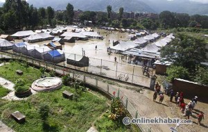 Earthquake victims’ camps removed to make room for Bisket Jatra celebrations
