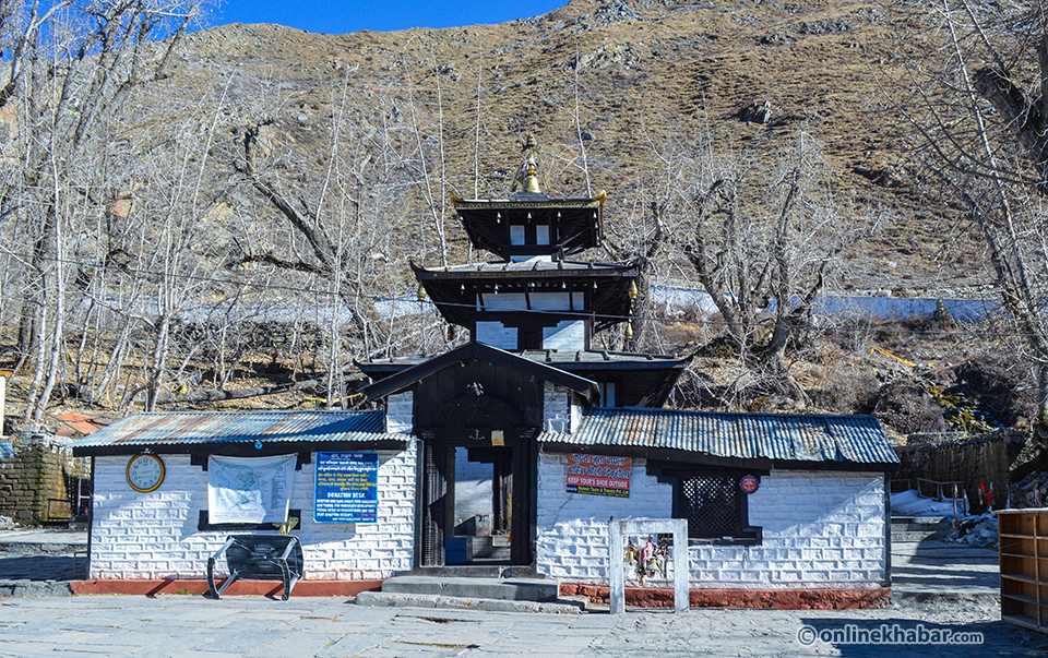 File image: Muktinath temple, Mustang