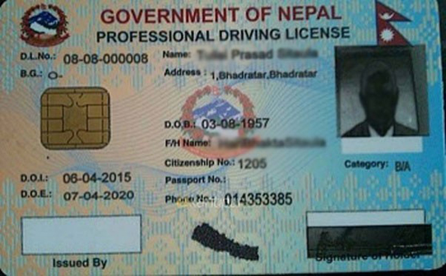Smart licences are anything but smart, Nepal’s Transport Management Department finds
