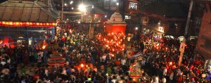 Bhaktapur: 11 held after Bisket Jatra revellers pelt stones at police