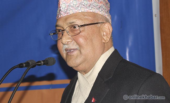 (Updated) Nepal PM addresses the nation on the eve of New Year 2073 BS