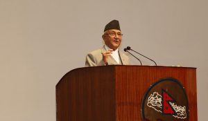 Nepal Prime Minister Oli tells Parliament political consensus should not be a means to destabilise the country