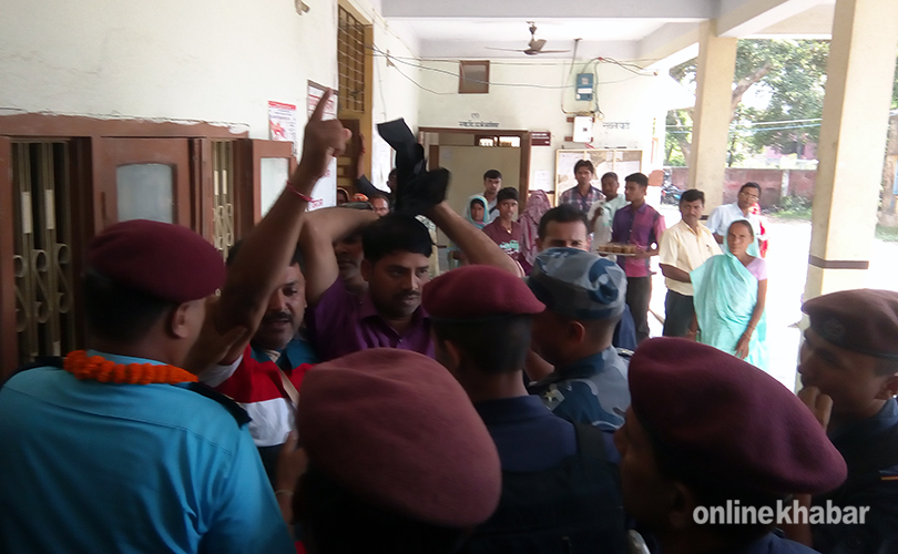 Seven arrested in Rautahat for protesting against Postal Road inspection