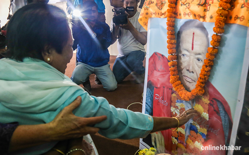 Passing of maestro Amber Gurung: Grief caught in pictures