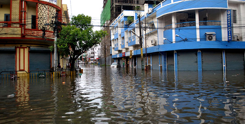 Rains cause inundation in parts of Birgunj sub-metropolis, traders say goods worth lakhs damaged
