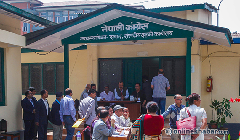 Nepali Congress to take quake victims’ plight to Parliament, give Oli government a hard time