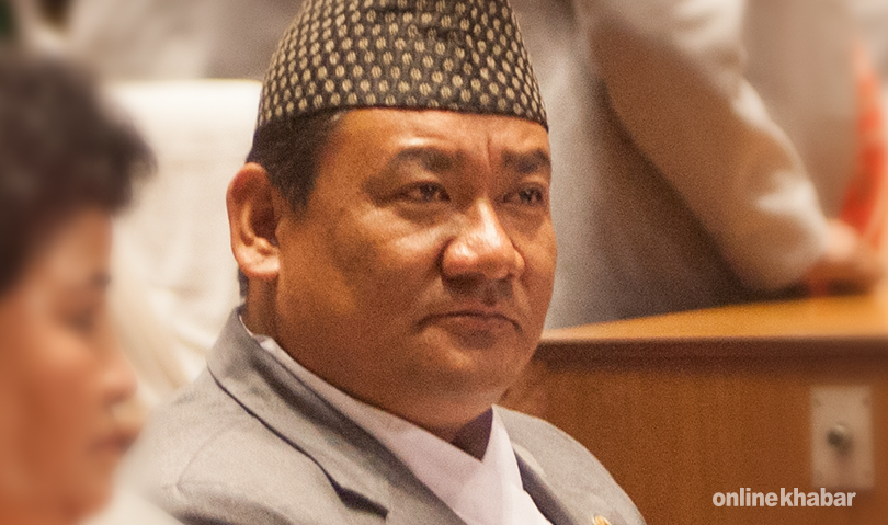 Assistant Minister Resham Bahadur Lama makes details of his property public
