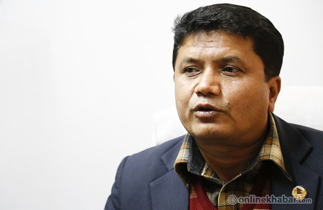 Nepali Congress supported Indian blockade by walking away from consensus, says UML lawmaker Rabindra Adhikari