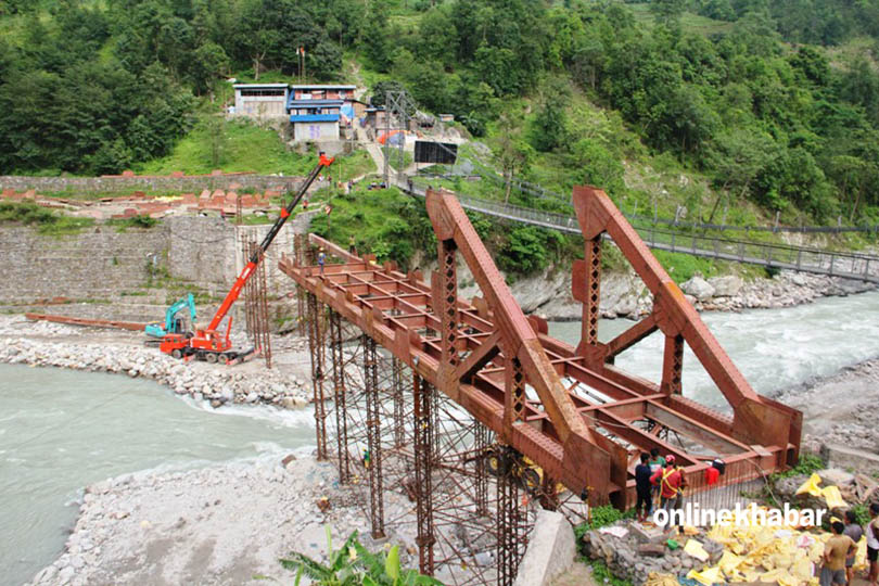 Twenty-three families marooned in Taplejung woods after floods sweep bridge away